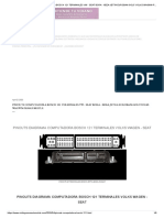 Pinouts Computadora Bosch 121 Terminales VW - Seat Bora - Ibiza-jetta-euroban-golf-Volks Wagwn-Passat-Beetle