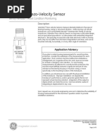 Velomitor Piezo-Velocity Sensor: Bently Nevada™ Asset Condition Monitoring