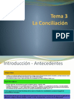 Tema 3 Conciliación