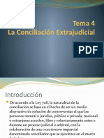 Tema 4 Conciliación Extrajudicial