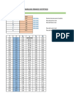 Análisis Sísmico Estático: U S TP TL G