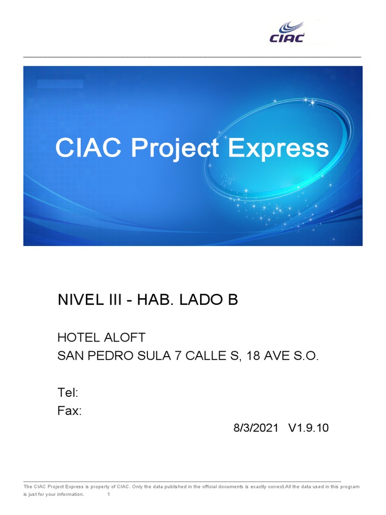 CIAC Project Express Equipment List | PDF | Manufactured Goods ...