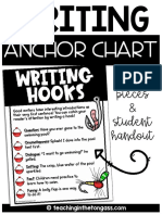 Anchor Chart: Chart Pieces & Student Handout