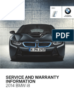 BMW BMW I8 Service and Warranty Information 694275