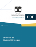 Sistemas de Ecuaciones Lineales y Ejercicios Propuestos