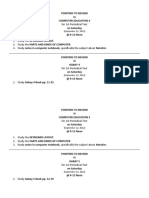 Pointers To Review Computer Education 4 On Saturday at 9-12 Noon