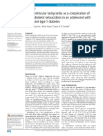 Taquicardia Supraventricular y Cetoacidosis