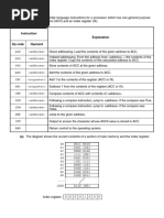 Assembly Language Test 1