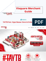 Visquare Hype Bazaar Merchant Dashboard Guide