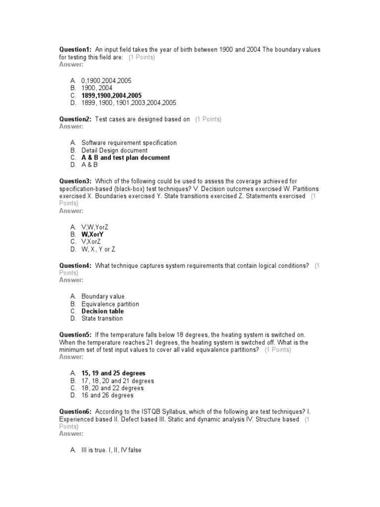 CTFL-Foundation Fragenkatalog