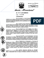 RM 617-2010-MIMDES Reglamento de Los CCONNA