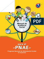 Manual de Auditoria Social Para El Pnae Final