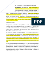 Delitos contra la propiedad: hurto y teorías sobre su consumación