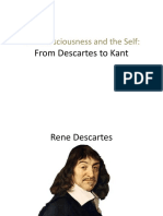 Self Identity from Descartes to Kant