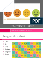 Emotional Self: Donna Lea P. Buendia, MA, LPT