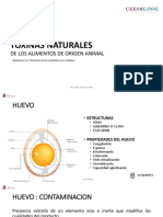 Toxicos Naturales Presentes en Alimentos de Origen Animal Huevo 2021