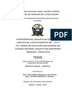 TPRE - 2015 Interferencias Linguisticas Del Idioma Quechua en Los Estudiantes Del 4 y 5 Grado de Educacion Secundaria Del PASCO (1)