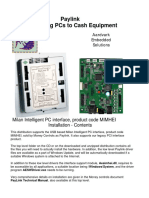 Paylink Connecting Pcs To Cash Equipment: Milan Intelligent PC Interface, Product Code Mimhei Installation - Contents