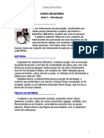 Curso de bateria: aprenda os fundamentos