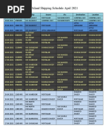 Inter Island Ferry Schedule