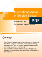 Internationalization of Service Sector 1