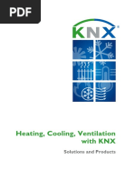 Heating, Cooling, Ventilation With KNX: Solutions and Products