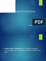 Budd Chiari Syndrome: by DR - Jino Justin