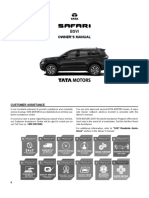 Safari BSVI Owners Manual