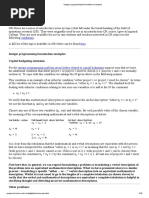 Integer Programming Formulation Examples