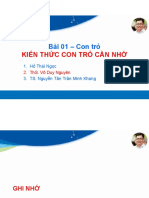 A01 Con Trỏ - Bài 01 - Ghi Nhớ