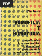 Ebel Botero - Homofilia y Homofobia | PDF | Homosexualidad ...