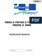 Fiat-Hitachi FB90 100 110 200.2 4WS Workshop Manual
