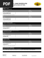 CAN) Pacifica RU Pacifica 3.6 V6 (2016 and After)