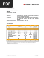 Product Data Sheet: Typical Properties