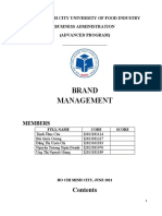 Brand Management: Members