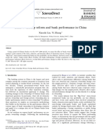 Bank Ownership Reform and Bank Performance in China: Xiaochi Lin, Yi Zhang