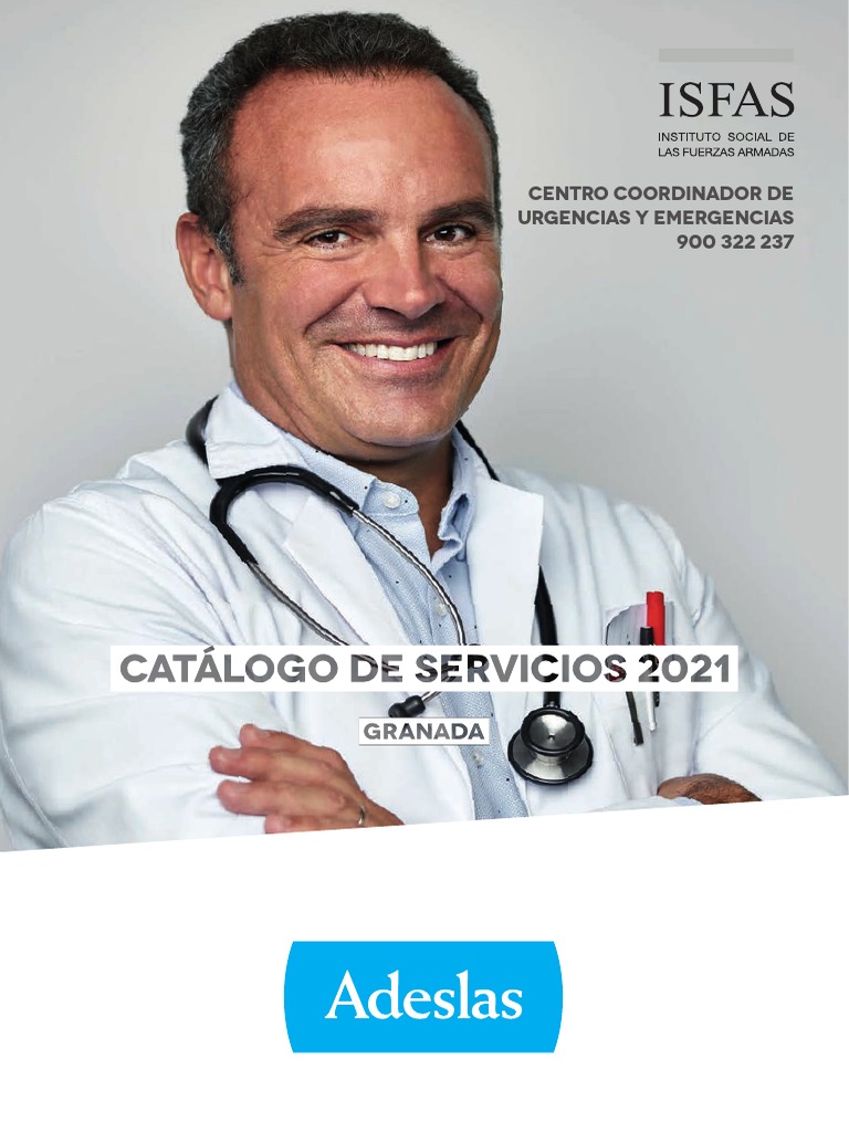Cuadro Médico Adeslas ISFAS Granada | PDF | Cuidado de la salud |  Especialidades Medicas