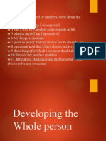 Developing The Whole Person PDF