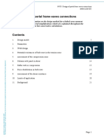 Design of Portal Frame Eaves Connections