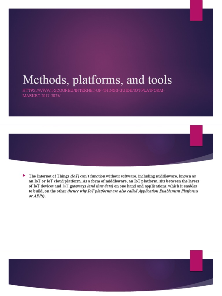 Choosing the Right IoT Platform Guide | PDF | Internet Of Things ...