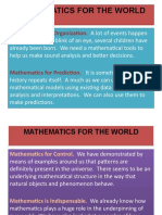 Lesson: 1 Mathematics in The Modern World