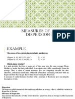 6. Measures of Dispersion1