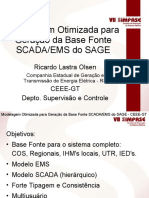 Geração Da Base Fonte Do SAGE - Apresentacao