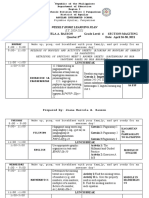 Weekly Home Learning Plan: Pogomboa Aguilar, Pangasinan