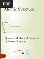 Atomic Structure: Prepared by Mr. Peter H. Mammba