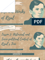 (LESSON 2) - HIST1023 - Life and Works of Rizal