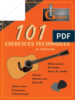 101 Exercices Techniques Au Mediator