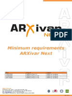 ARXivar Next - Minimum Requirements 2.3.30 - ING