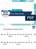 Yr 6 - Autumn Block 2 - Four Operations