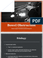 Bowel Obstructions